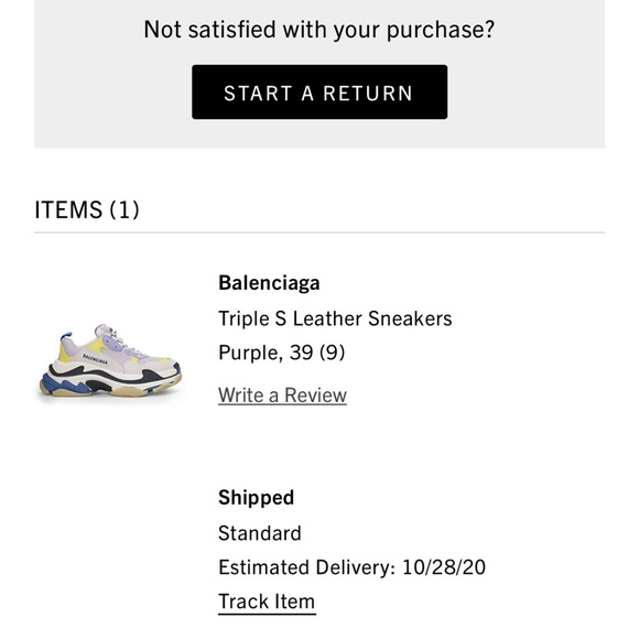 ❌SOLD Balenciaga triple S sneakers 39 women’s - Picture 11 of 11